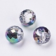 Abalorios de cristal austriaco de imitación SWAR-F064-12x10mm-31-2