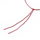 Collar de cordón de poliéster encerado coreano que hace conjuntos AJEW-JB00490-7