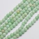 Natural Malaysia Jade Beads Strands G-A146-6mm-B05-1
