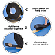 Superfindings cinta de goma espuma de esponja de adherencia fuerte eva TOOL-FH0001-08-15-5