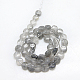 Chapelets de perle en quartz nuageux naturel G-G224-8x4mm-10-2