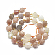 Brins de perles naturelles multi-pierre de lune G-K303-A05-10mm-2