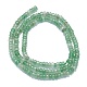 Verde naturale quarzo fragola fili di perline G-K245-B13-C01-2