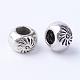 Tibetan Style Alloy Beads TIBE-Q063-118AS-RS-1
