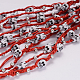 Waxed Cotton Cord Bracelet Makings MAK-I004-02B-3