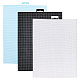 Chgcraft 6 pz 3 colori plastica punto croce foglio di tessuto DIY-CA0004-80-1