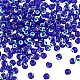 4 Strands 252-272Pcs Evil Eye Symbol Beads Strands Blue Baking Paint Loose Beads Center Drilled Round Beads Charms Glass Eyeball Spacer Beads for Necklace Bracelet Making GGLA-HY0001-05-1