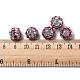 Chunky Resin Rhinestone Beads RESI-M019-21-3