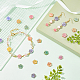 Pandahall elite 50 pièces 5 couleurs perles de coquillages d'eau douce naturels brins SHEL-PH0001-30-2