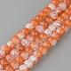 Synthetic Crackle Quartz Beads Strands GLAA-S135-8mm-09-1