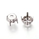 201 Stainless Steel Sew on Prong Settings X-STAS-L229-03A-2