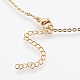 304 Stainless Steel Pendant Necklaces NJEW-P134-10G-5