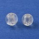 Perles en verre d'argent feuille manuelles SLR12MM09Y-2