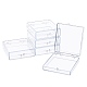 Recipientes de cuentas de plástico transparente craspire CON-CP0001-001-1