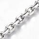 Bracelets de chaîne de câble en alliage pour hommes BJEW-T014-03-3