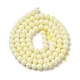 Perlenstränge aus kubischen Zirkonia-Imitationsperlen ZIRC-P109-03B-05-3