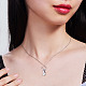 Ожерелья с подвесками shegrace 925 из стерлингового серебра JN858A-3
