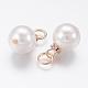 Colgantes de perlas de imitación de acrílico IFIN-F136-09G-1