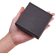 Cajas de joyería de cartón de papel kraft benecreat CBOX-BC0001-17-6
