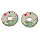 Handmade Porcelain Pendants PORC-N004-124-2
