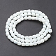Chapelets de perles en verre électroplaqué EGLA-K015-08I-3