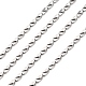 3.28 pie 304 cadenas de eslabones de acero inoxidable X-CHS-K002-25-1