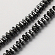Chapelets de perles en hématite synthétique sans magnétiques G-Q906-5mm-2