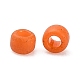 TOHOラウンドシードビーズ  日本製シードビーズ  （2611f）半艶出しオレンジ  15/0  1.5mm  穴：0.7mm  約135000個/ポンド SEED-TR15-2611F-4