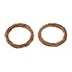 Aro de guirnalda de rama de vid de ratán en forma de círculo DIY-B022-01E-1