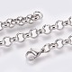 304 Stainless Steel Rolo Chain Bracelets BJEW-P235-01P-3