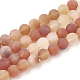 Teints naturels perles de cornaline brins G-T106-044-1