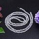 Faceted Imitation Austrian Crystal Bead Strands G-M180-6mm-01A-2