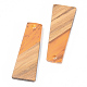 Pendenti in resina e legno di noce RESI-S389-040A-A01-2