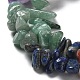 Brins de perles de pierres précieuses naturelles mélangées chakra G-M205-78-4