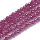 Perles de corindon rouge naturel / rubis X-G-F596-11-2mm-1
