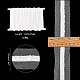 Chgcraft Mesh-Stoff mit Kunststoff-Weizenperlenband OCOR-CA0001-15-2