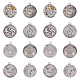 Dicosmetic 32 pz 8 pendenti in lega di stile tibetano FIND-DC0002-85-1