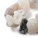 Chapelets de perles en agate naturelle de Druzy G-M406-A02-2