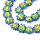 Chapelets de perles vernissées manuelles LAMP-N021-036C-3