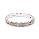 Cadeau le jour de la Saint-Valentin pour des bracelets de diamants petite amie de mariage X-B115-2-1