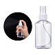 150mlの詰め替え可能なペットプラスチックスプレーボトル  液体用の空のポンプボトル  透明  5.3x13.5cm  容量：150ml（5.07液量オンス） TOOL-Q024-02D-01-4