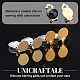 Unicraftale 40Pcs 2 Size 304 Stainless Steel Clip-on Earring Findings STAS-UN0040-61-6