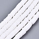 Handmade Polymer Clay Beads Strands CLAY-R089-6mm-077-1