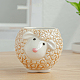 Porcelain Animal Vase Display Decorations PORC-PW0001-094F-1