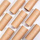 Benecreat 12 unids 50 ml burlywood tubos de cartón kraft envases redondos de papel kraft para lápices carrito de té café artesanía cosmética embalaje de regalo CBOX-BC0001-26C-A-5