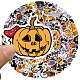 Étiquettes autocollantes imperméables en pvc sur le thème d'halloween HAWE-PW0001-042-2