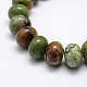 Chapelets de perles en opale vert naturel G-K209-06-3