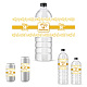 Klebeaufkleber für Flaschenetiketten DIY-WH0520-009-1