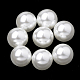 Cuentas de perlas de vidrio ecológicas GLAA-S172-10mm-01A-2