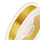 ジュエリー製作用丸銅線  ミックスカラー  28ゲージ  0.3mm  2ロール/セット CWIR-BC0002-09B-2